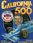 Programme cover of Ontario Motor Speedway, 04/09/1977