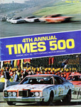 Programme cover of Ontario Motor Speedway, 20/11/1977