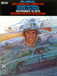 Programme cover of Ontario Motor Speedway, 18/11/1979