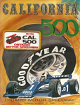 Programme cover of Ontario Motor Speedway, 31/08/1980