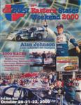 Programme cover of Orange County Fair Speedway (NY), 22/10/2000
