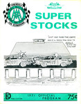 Programme cover of Orange Show Speedway, 08/05/1971