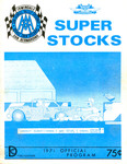 Programme cover of Orange Show Speedway, 15/05/1971