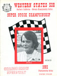 Programme cover of Orange Show Speedway, 16/10/1982