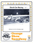 Programme cover of Orange Show Speedway, 19/05/1984