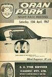 Programme cover of Oran Park Raceway, 15/04/1967