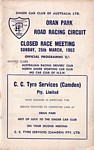 Oran Park Raceway, 25/03/1962
