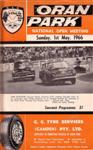 Programme cover of Oran Park Raceway, 01/05/1966