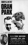 Programme cover of Oran Park Raceway, 19/11/1967