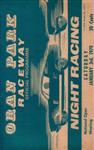 Programme cover of Oran Park Raceway, 03/01/1970