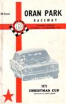 Programme cover of Oran Park Raceway, 11/12/1971