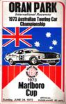 Programme cover of Oran Park Raceway, 24/06/1973