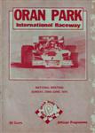 Programme cover of Oran Park Raceway, 22/06/1975