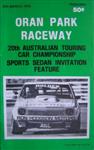 Programme cover of Oran Park Raceway, 25/03/1979