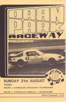 Programme cover of Oran Park Raceway, 21/08/1983