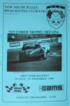 Programme cover of Oran Park Raceway, 24/11/1996