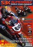 Programme cover of Oschersleben, 01/06/2003