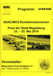 Programme cover of Oschersleben, 25/05/2014