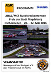 Programme cover of Oschersleben, 22/05/2016