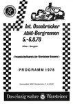 Programme cover of Osnabrück Hill Climb, 06/08/1978
