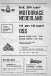 Programme cover of Oss, 15/06/1969