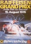 Programme cover of Österreichring, 15/08/1976