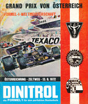 Programme cover of Österreichring, 13/08/1972