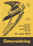Programme cover of Österreichring, 24/06/1973