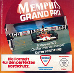 Programme cover of Österreichring, 17/08/1975