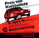 Programme cover of &Ouml;sterreichring, 11/04/1976