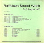Programme cover of &Ouml;sterreichring, 08/08/1976