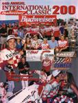 Programme cover of Oswego Speedway, 03/09/2000