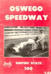 Programme cover of Oswego Speedway, 14/07/1968