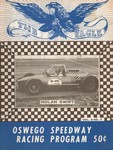 Programme cover of Oswego Speedway, 13/07/1968