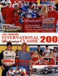 Programme cover of Oswego Speedway, 05/09/2004