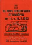 Programme cover of Ottenhöfen Hill Climb, 15/08/1982