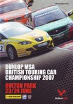 Programme cover of Oulton Park Circuit, 24/06/2007