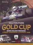 Programme cover of Oulton Park Circuit, 25/08/2008