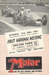 Programme cover of Oulton Park Circuit, 12/06/1954