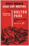 Programme cover of Oulton Park Circuit, 22/09/1956
