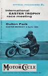Programme cover of Oulton Park Circuit, 03/04/1961