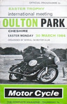 Programme cover of Oulton Park Circuit, 30/03/1964
