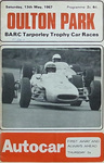 Programme cover of Oulton Park Circuit, 13/05/1967