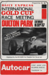 Programme cover of Oulton Park Circuit, 16/09/1967