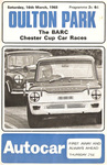 Programme cover of Oulton Park Circuit, 16/03/1968