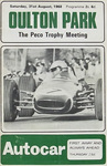 Programme cover of Oulton Park Circuit, 31/08/1968