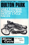 Programme cover of Oulton Park Circuit, 02/09/1968
