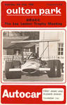Programme cover of Oulton Park Circuit, 05/07/1969