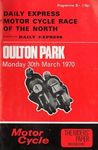 Programme cover of Oulton Park Circuit, 30/03/1970