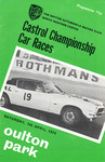Programme cover of Oulton Park Circuit, 07/04/1973
